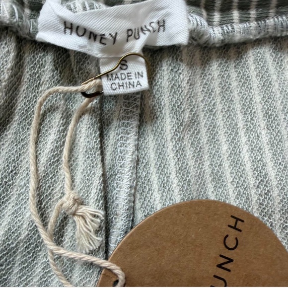 Striped Drawstring Shorts - Picture 10 of 14